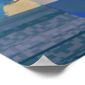 Traditional Patchwork Geometric Home Decor Poster (Hoek)