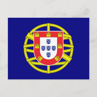 Traditional Portugal Coat of Arms Patriotic Gift Briefkaart