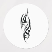 Traditional Tattoo Art Inspired Design Labels (Design 1)