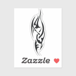 Traditional Tattoo Art Inspired Design Sticker