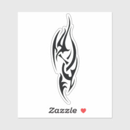 Traditional Tattoo Art Inspired Design Sticker