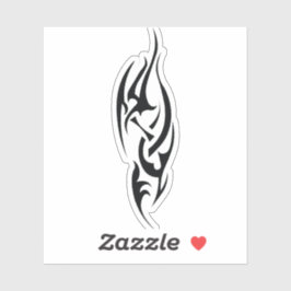 Traditional Tattoo Art Inspired Design Sticker
