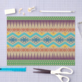 Traditioneel Abstract Aztec Geometric Pattern Brow Tissuepapier (Craft)