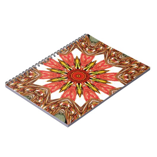 Traditioneel Afrikaans-Aziatische patroon Notitieboek (Linkerzijde)