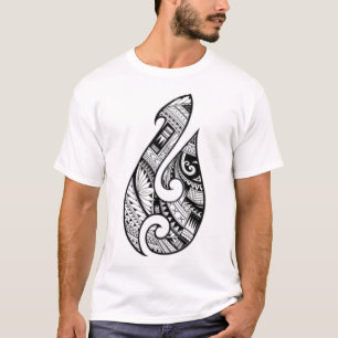 Traditioneel Authentic Maori-Tattoo. Nieuw-Zeeland T-shirt