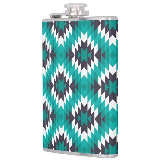 Traditioneel Azteeks patroon Heupfles (Links)