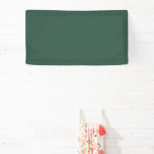 Traditioneel - Blauwgroen groene banner (Insitu)