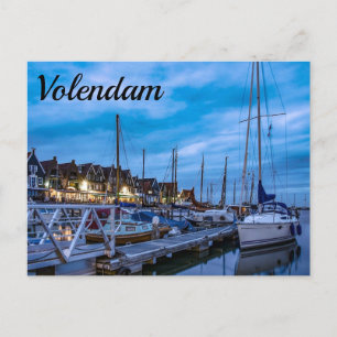 Traditioneel briefkaart voor nachtelijke  in de vi