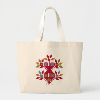 Traditioneel Bulgaars motief Grote Tote Bag