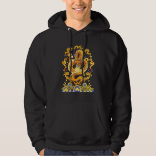 Traditioneel Chinees draak symbool voor mannen Hoodie