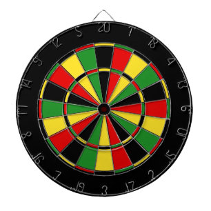 Traditioneel Dartboard Rasta Dartbord
