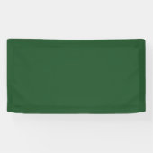 Traditioneel - Donkergroene banner (Horizontaal)