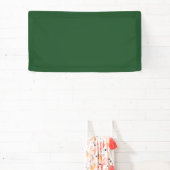 Traditioneel - Donkergroene banner (Insitu)