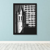 Traditioneel en modern canvas afdruk (Insitu (Houten vloer))