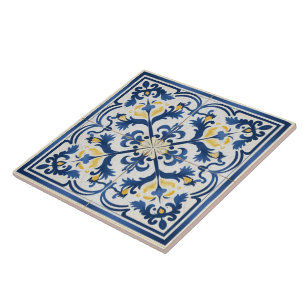 Traditioneel Griekenland Traditioneel Blauw Art 2 Tegeltje