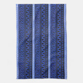 Traditioneel Grieks Meander Patroon Theedoek (Verticaal)
