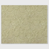 Traditioneel  groen kerstinpakpapier cadeaupapier (Vlak)