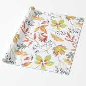 Traditioneel herfst lekt papier met vulling (Uitgerold)