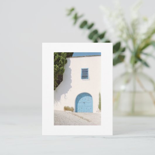 Traditioneel huis: Tunesië Briefkaart (Staand voorkant)