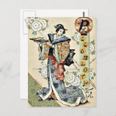 Traditioneel Japans Briefkaart (Voorkant / Achterkant)