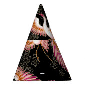 Traditioneel Japans Kimono motieven patroon Feesthoedjes (Rechts)