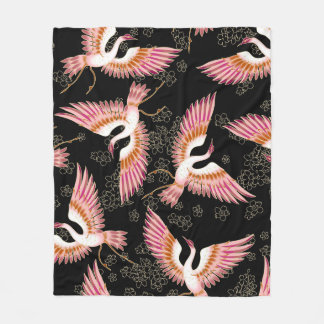 Traditioneel Japans Kimono motieven patroon Fleece Deken