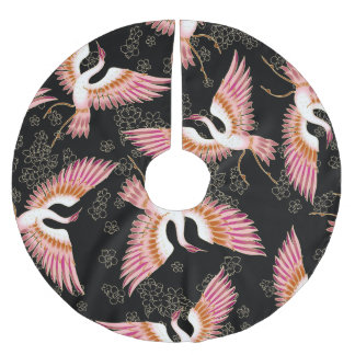 Traditioneel Japans Kimono motieven patroon Kerstboom Rok