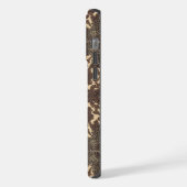 Traditioneel Javaans batikpatroon iPhone Hoesje (Linkerkant)