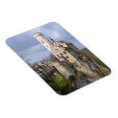 Traditioneel kasteel op Cliff op dag van de troep Magneet (Rechterzijde)