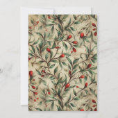  traditioneel kattenkerstfeest kaart (Achterkant)