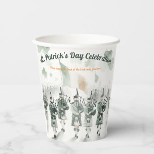 Traditioneel Keltisch Iers St. Patrick’s Day Party Papieren Bekers