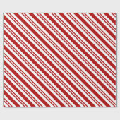 Traditioneel kerstpapier met snoepriet cadeaupapier (Vlak)