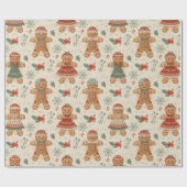 Traditioneel/klassiek kerstpapier cadeaupapier (Vlak)