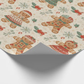 Traditioneel/klassiek kerstpapier cadeaupapier (Hoek)