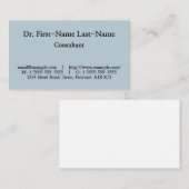 Traditioneel, Klassiek Visitekaartje (Voorkant / Achterkant)