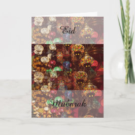 Traditioneel lantaarnlichteffect feestdagen kaart