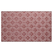 Traditioneel Lets rood en wit ontwerp Stof (Yard (91,4 cm))