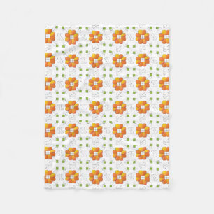 Traditioneel Lets ZUN-teken geometrisch ontwerp IX Fleece Deken