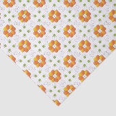 Traditioneel Lets ZUN-teken geometrisch ontwerp IX Tissuepapier (Detail)