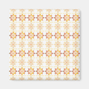 Traditioneel Lets ZUN-teken geometrisch ontwerp VI Magneet