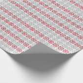 Traditioneel Lets ZUN-teken geometrisch patroon I Cadeaupapier (Hoek)