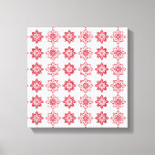 Traditioneel Lets ZUN-teken geometrisch patroon IV Canvas Afdruk (Voorkant)