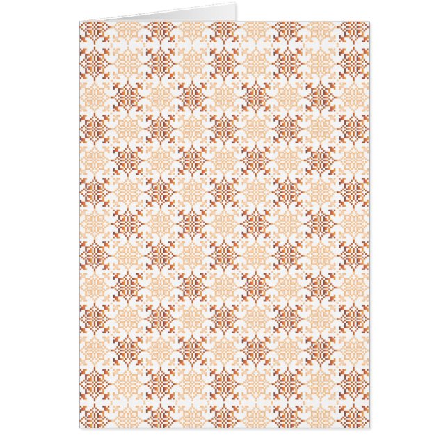 Traditioneel Lets ZUN-teken geometrisch patroon VI (Voorkant)