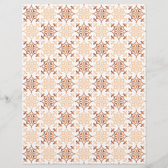 Traditioneel Lets ZUN-teken geometrisch patroon VI (Voorkant)