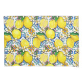 Traditioneel mediterraan patroon met leemons kussensloop (Voorkant)