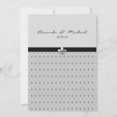 Traditioneel modern hedendaags feest kaart (Achterkant)