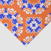 Traditioneel mozaïekpatroon voor etnische volksbew tissuepapier (Detail)