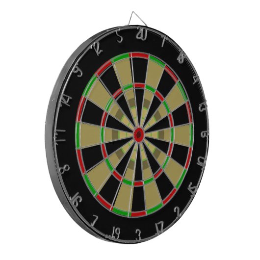 Traditioneel multifunctioneel semitisch dartboard  dartbord (Voorkant Links)