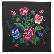 Traditioneel Oekraïens vushuvanka volkskunstpatroo