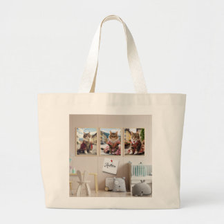 Traditioneel Oostenrijk kostuum Grote Tote Bag